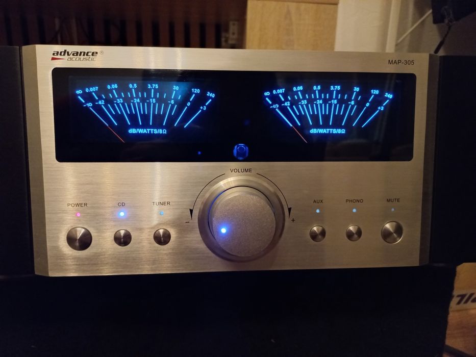 Wzmacniacz Advance Acoustic 305 map