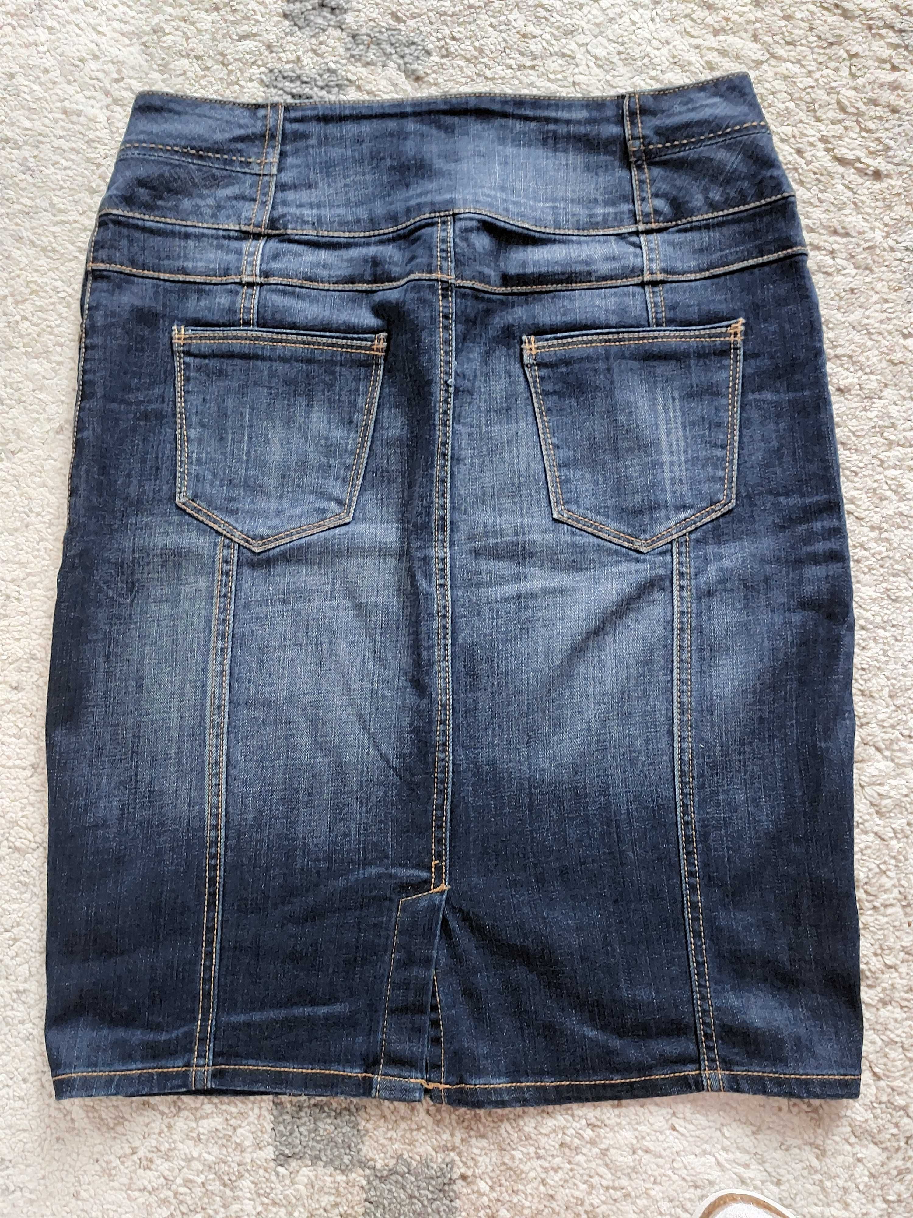 Spódnica jeansowa Reserved