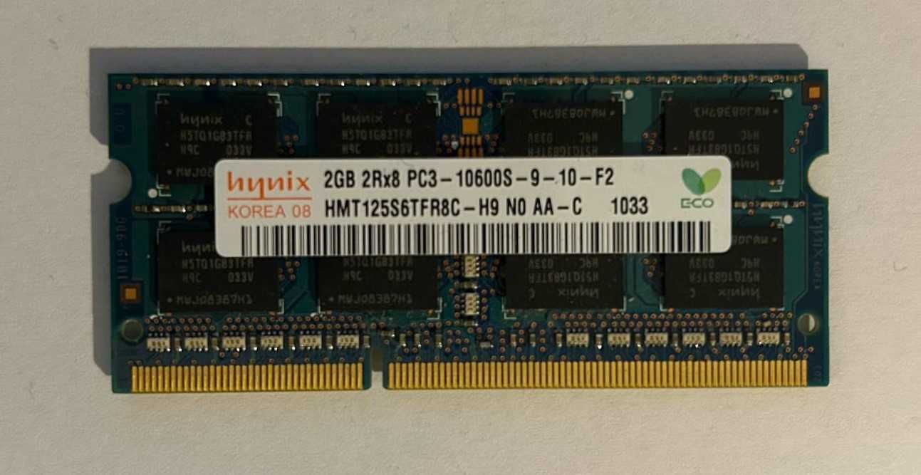 Pamięć RAM DDR3 HYNIX HMT125S6TFR8C-H9 N0 AA-C 2 GB (0068_2)
