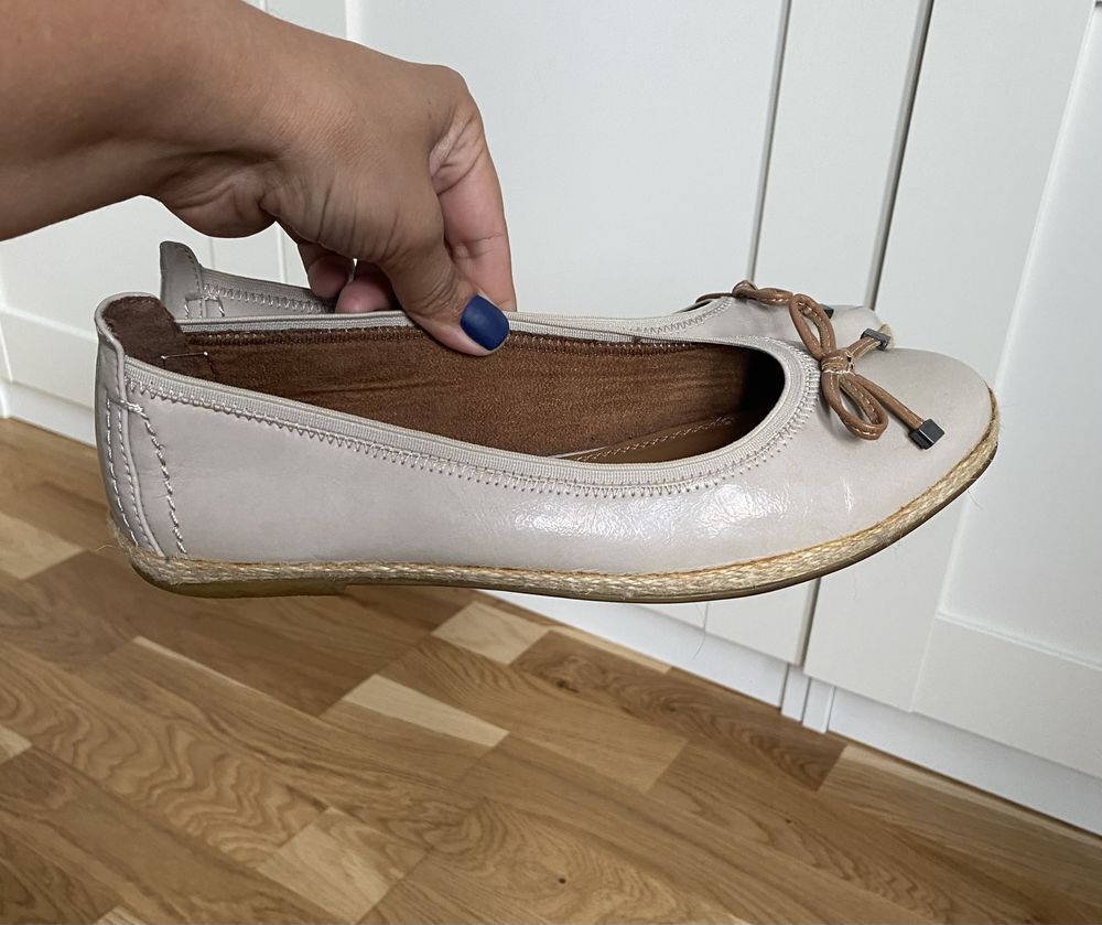 Marco Tozzi r. 38 baleriny espadryle
