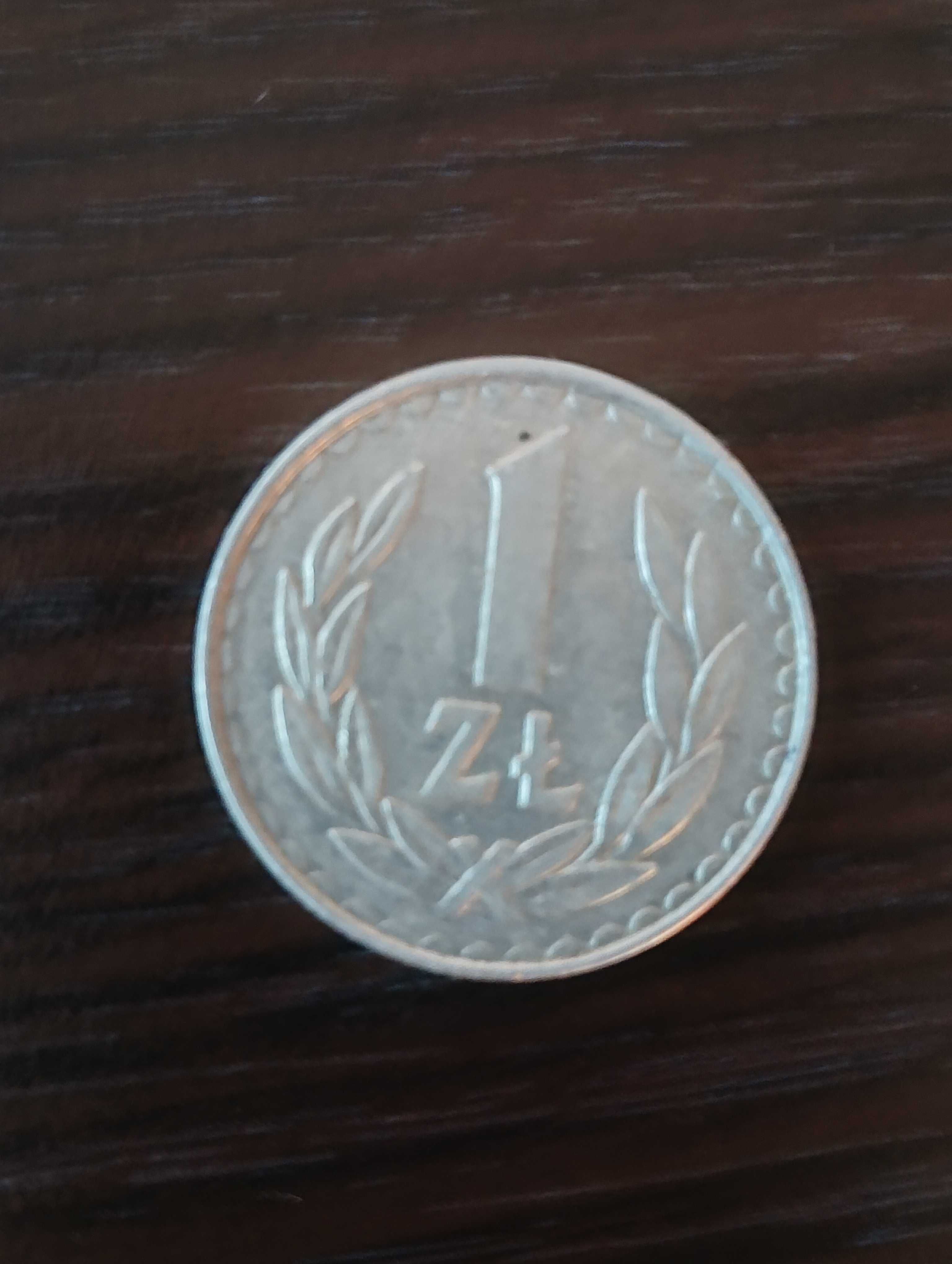 moneta 1 złotowa  PRL