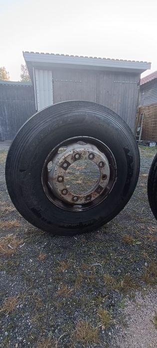 Koła opony prowadzące 315/80/22,5 jak NOWE