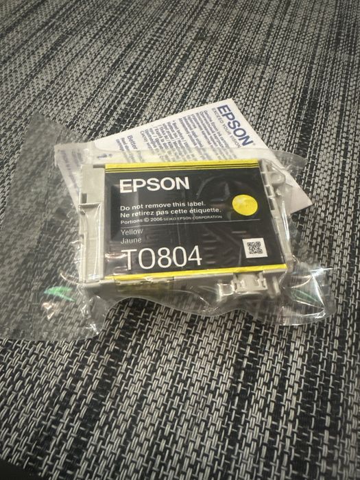 Tusz zolty kardridz epson t0804