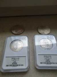 Monety srebro 5 złoty nike