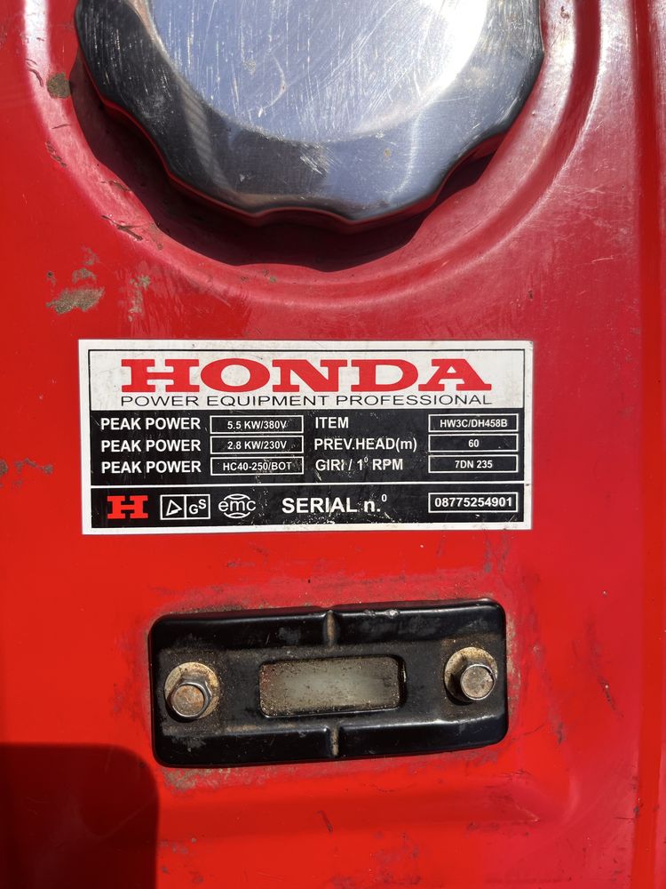 Agregat honda HW40 trojfazowy