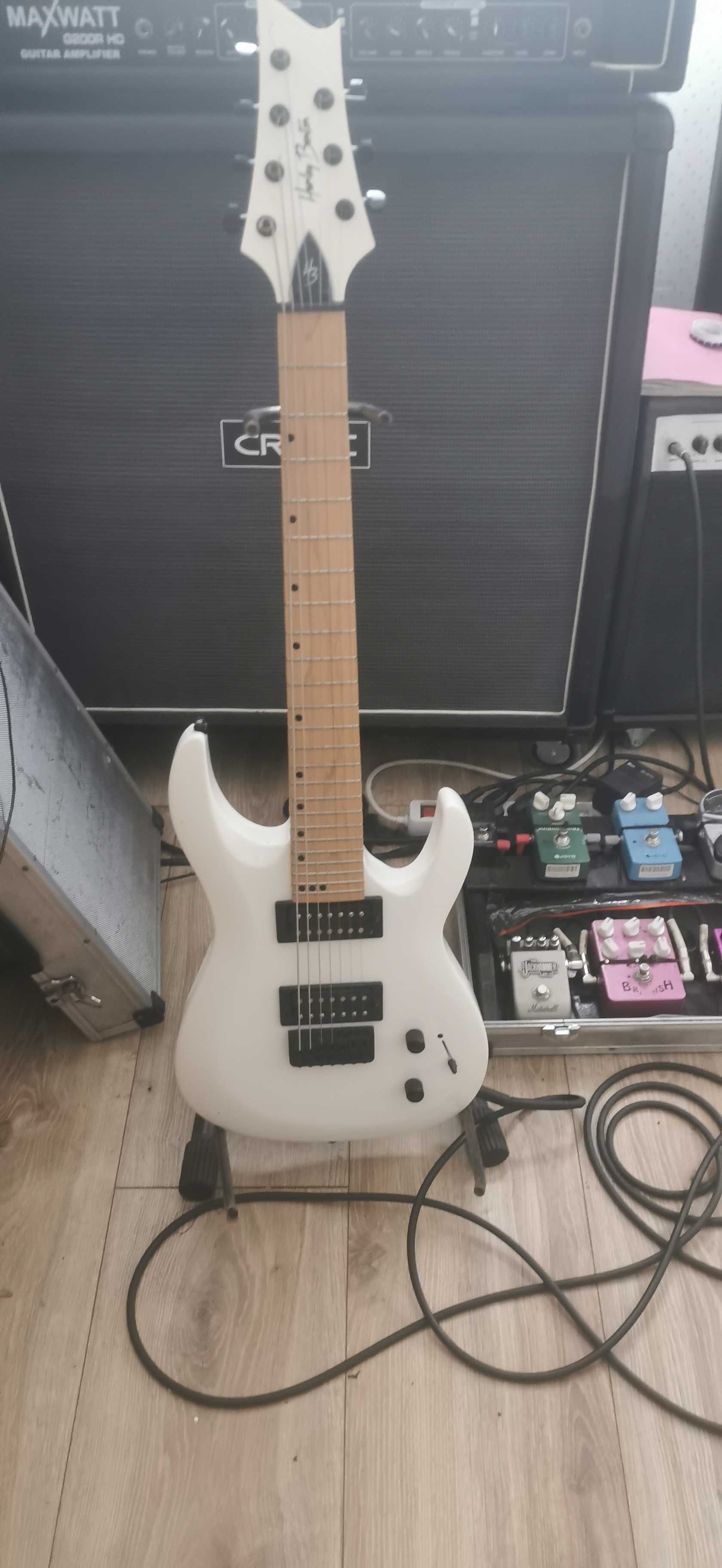 Gitara elektryczna Harley Benton R 457 WH