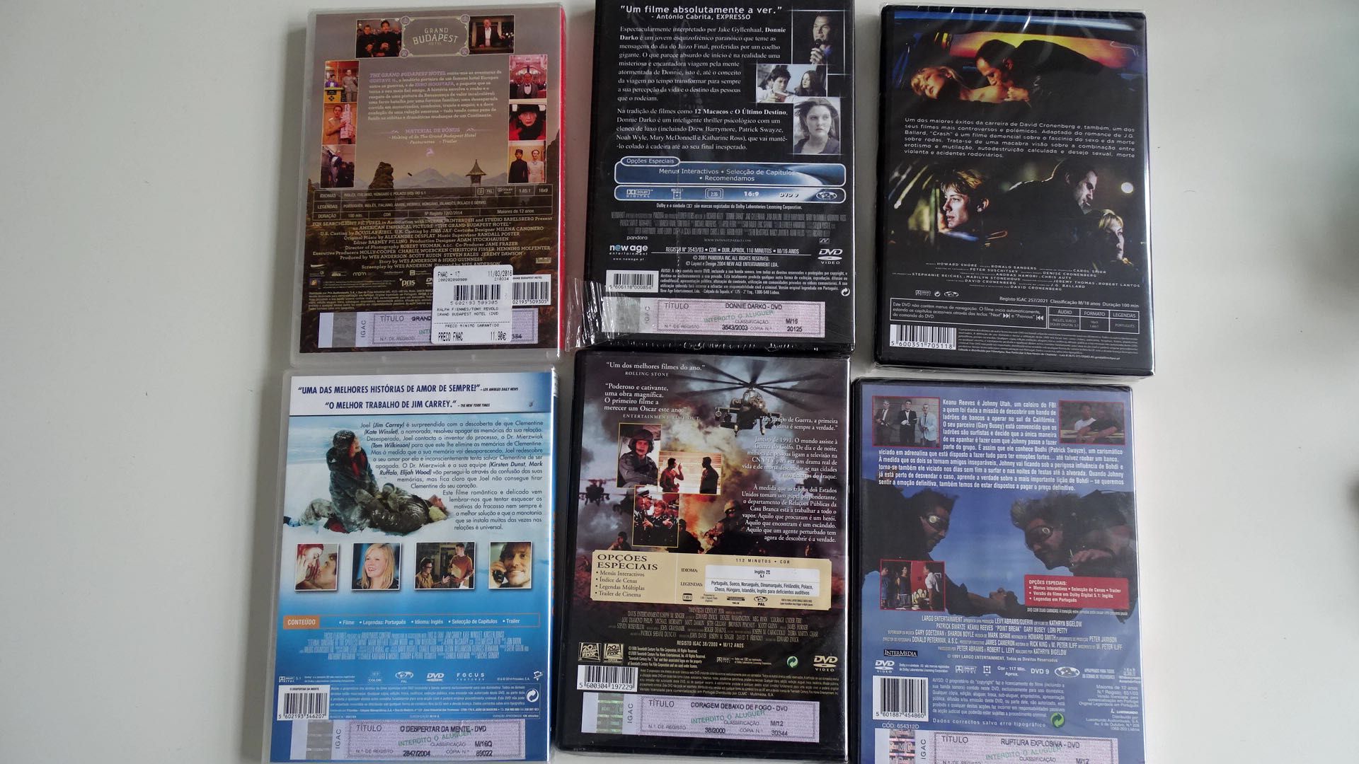 DVD Selados sobre Drama/Paixão