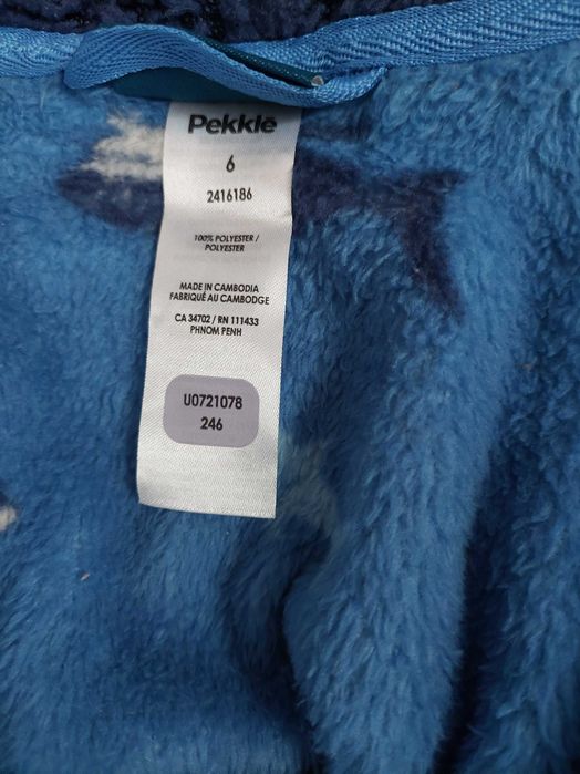 Szlafrok z kapturem Pekkle