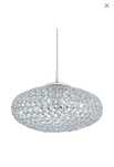 Lampa wisząca Clemente 95286 kryształowa Eglo
