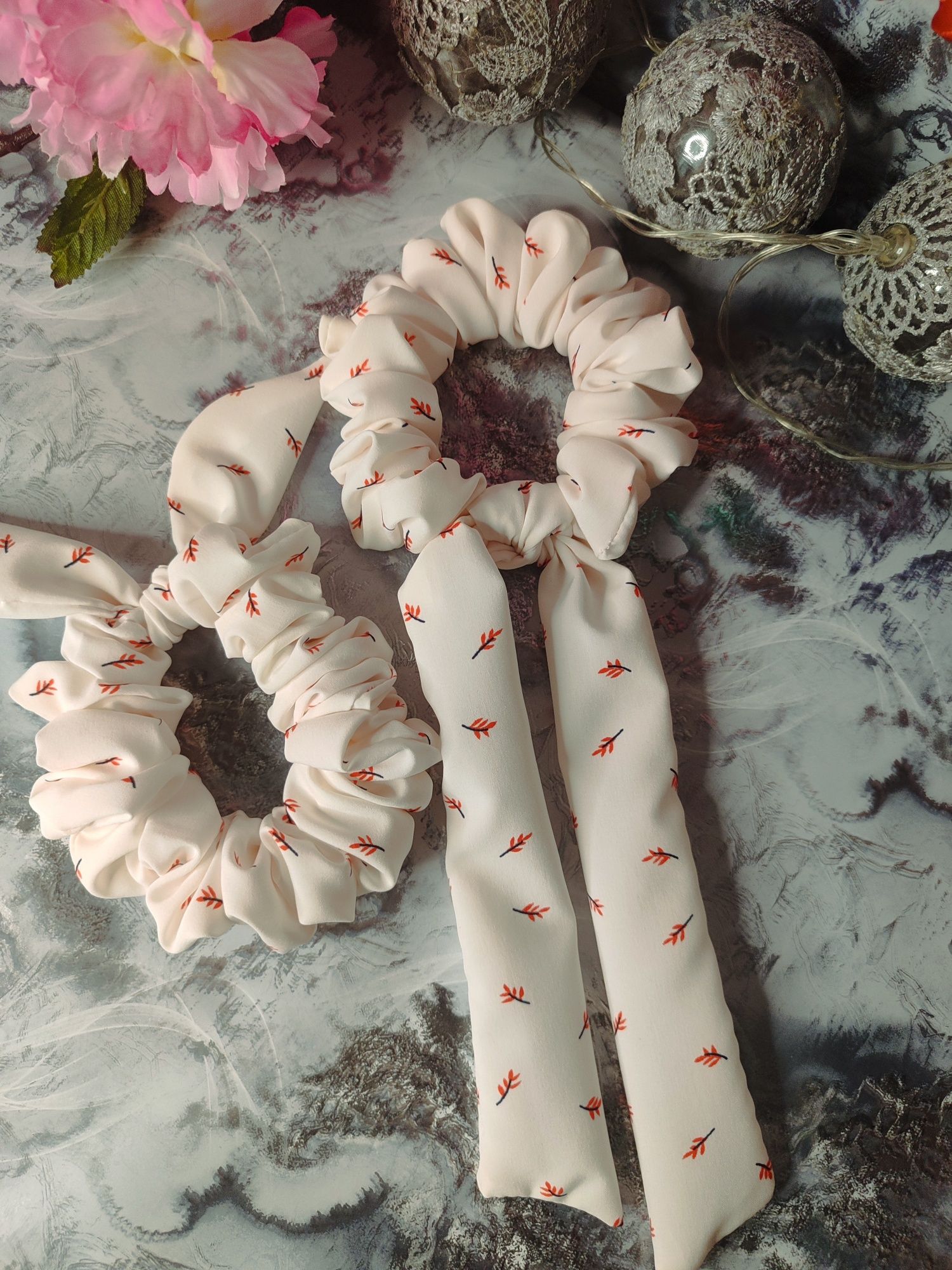 Scrunchie do włosów rozm S Silk