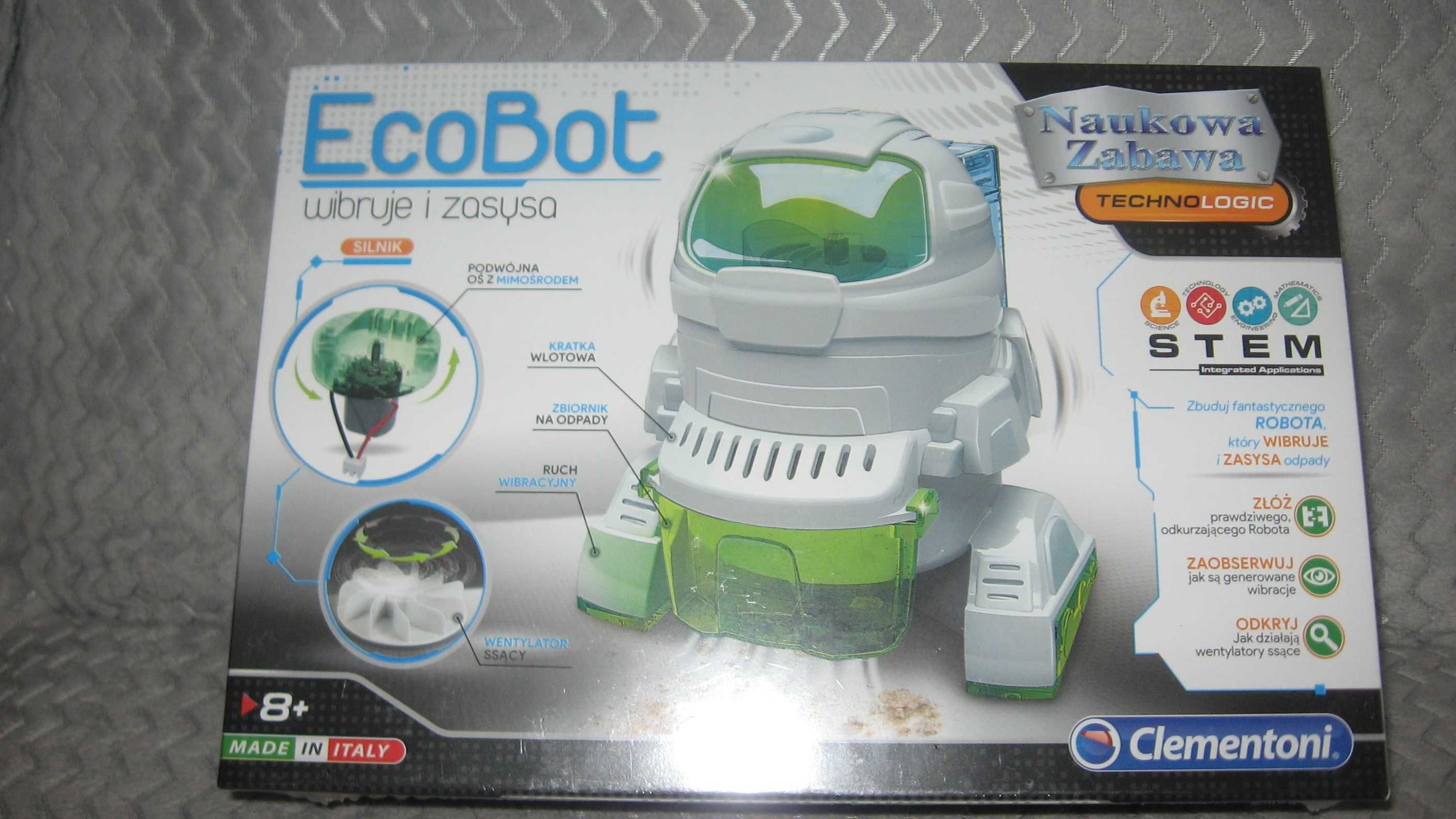 Robot interaktywny sprzątający nowy.