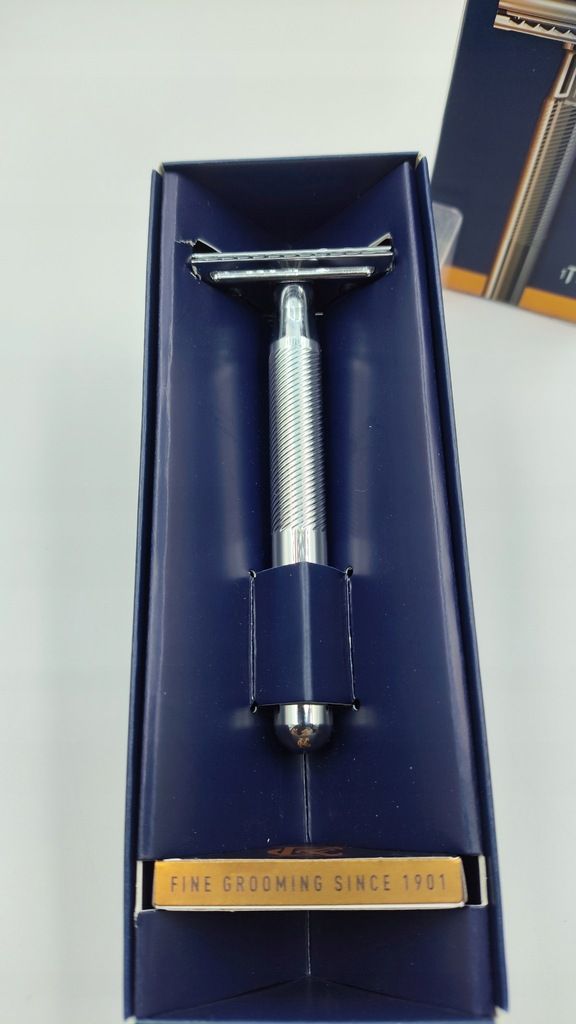 Maszynka do golenia na żyletki dwuostrzowe do golenia Gillette King C.