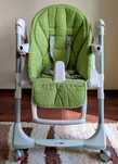 Стільчик для годування Peg Perego Prima Pappa Follow Me Wonder Green
