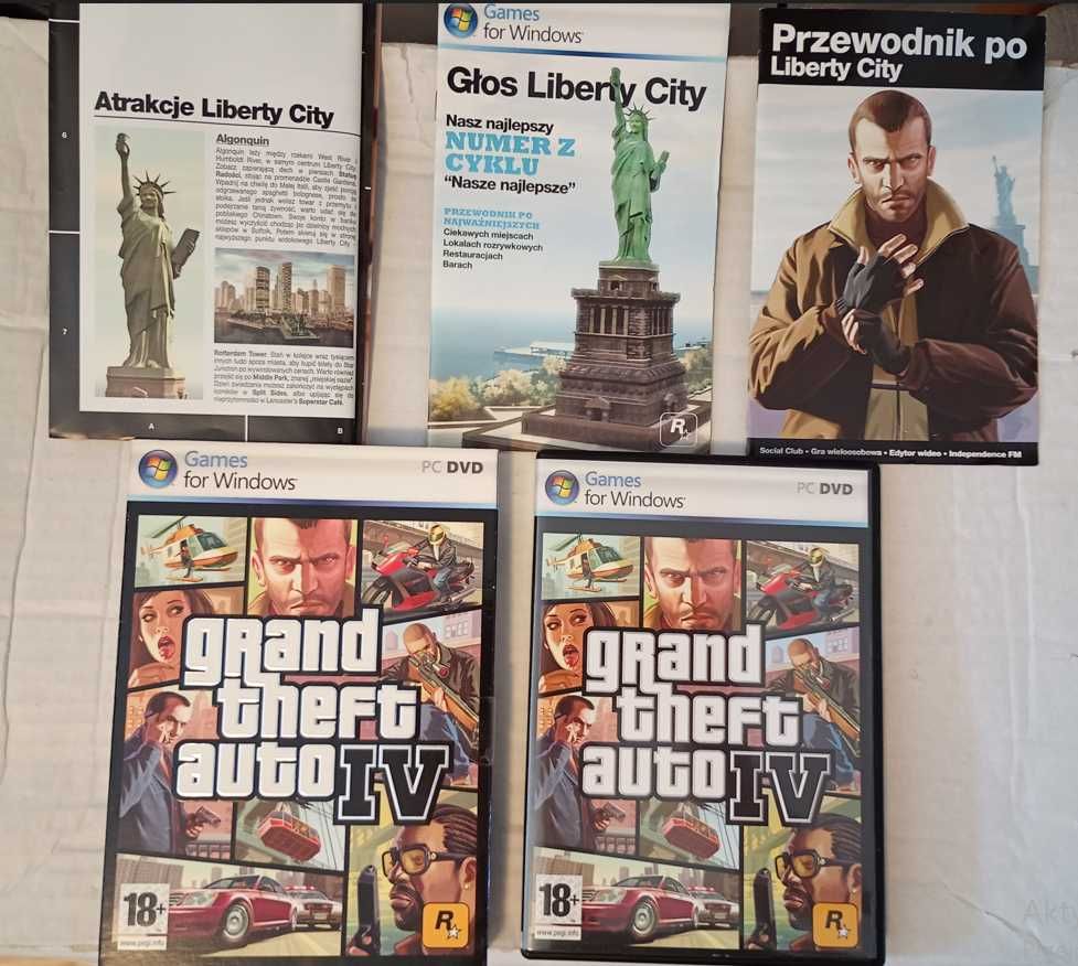 GTA 4 PC (Grand Theft Auto 4) wraz z ważnym kodem (opis)