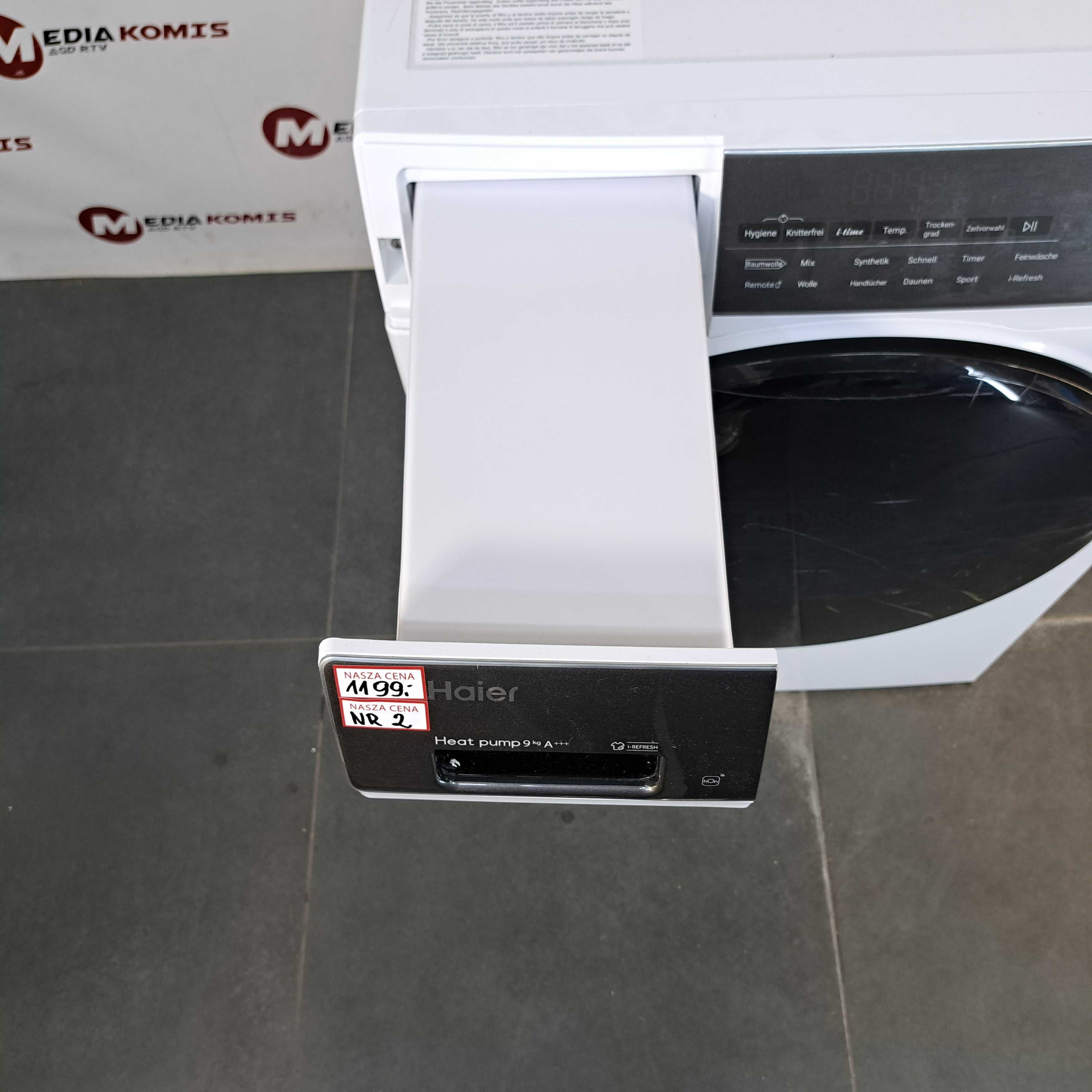 Suszarka Haier HD90-A3TEAM5 [12mscy-gwar] A+++ / 9kg / 60cm gł [2]