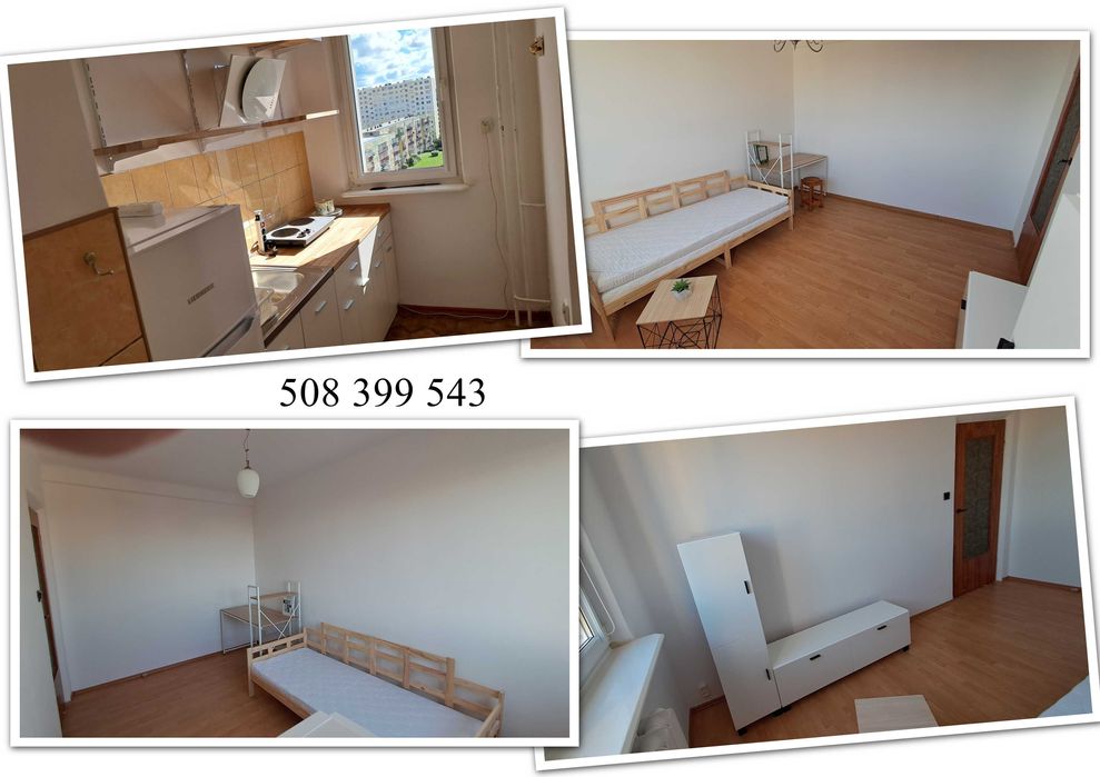 Dwa niezależne pokoje do wynajęcia.