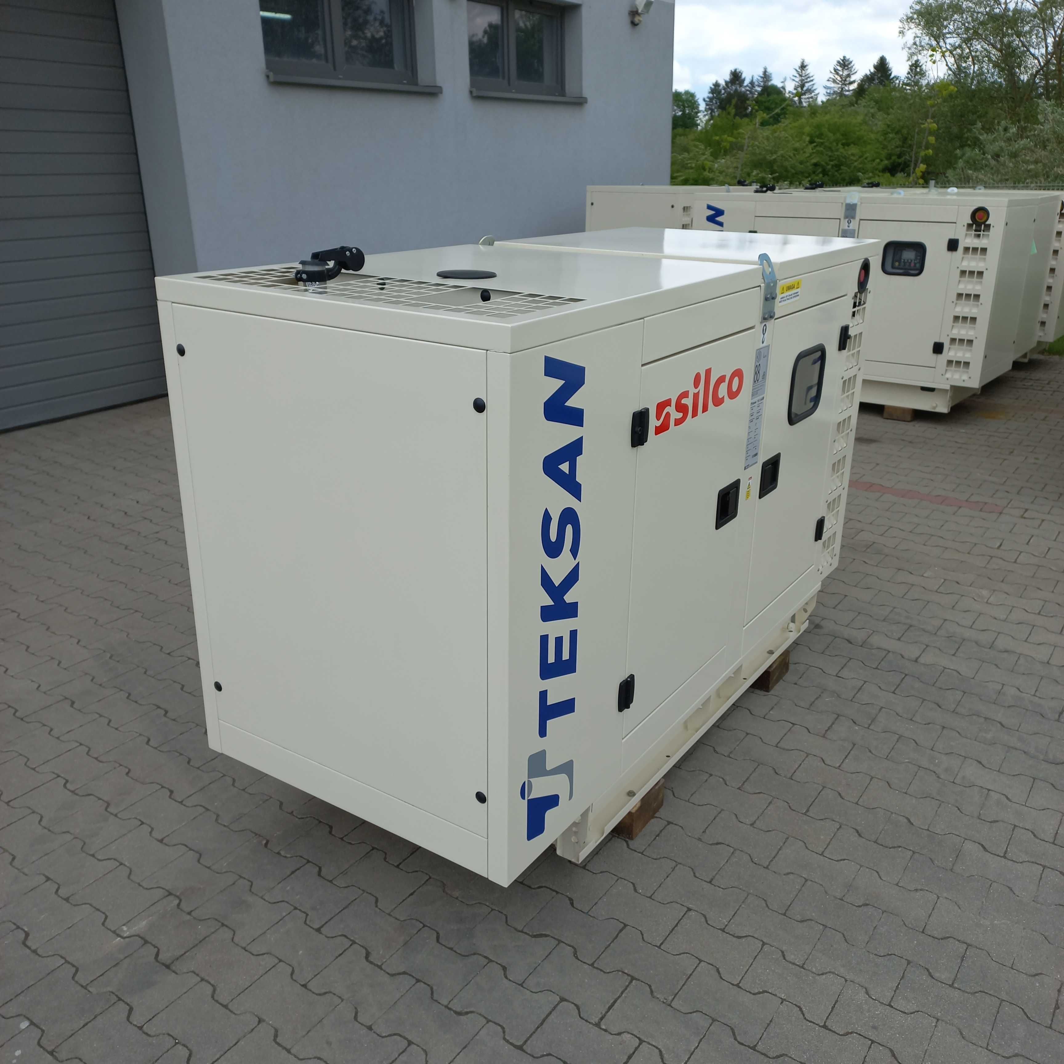 Agregat prądotwórczy 33 kVA 26,4 kW diesel electronic SILCO Gdańsk