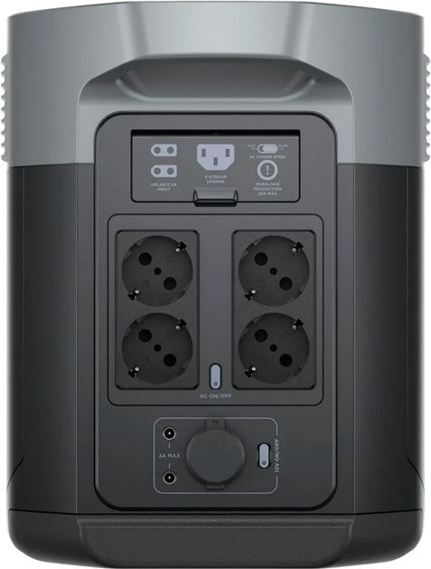 Розпродаж зарядна станція EcoFlow DELTA 2 Max 2400 Вт, 2048 Вт/год