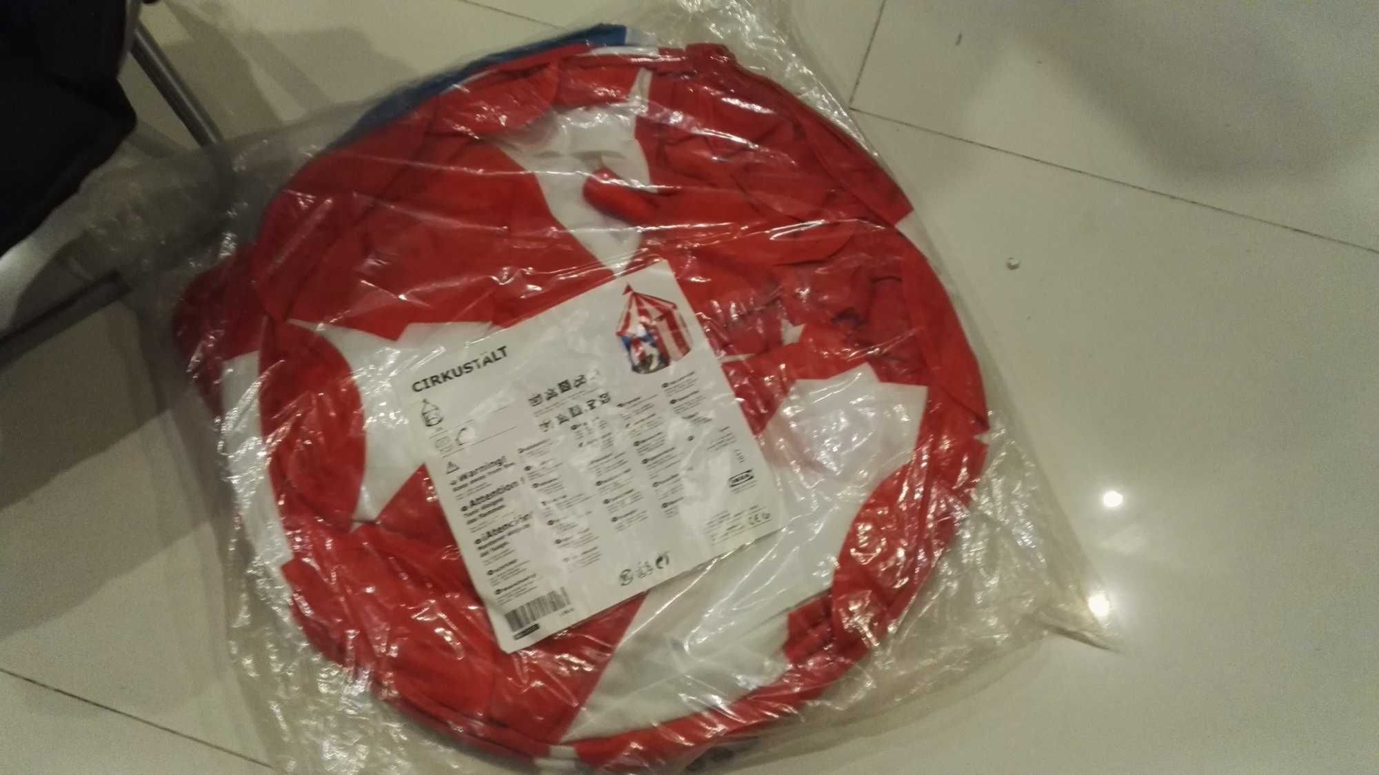 fotel rozkładany i namiot  Ikea