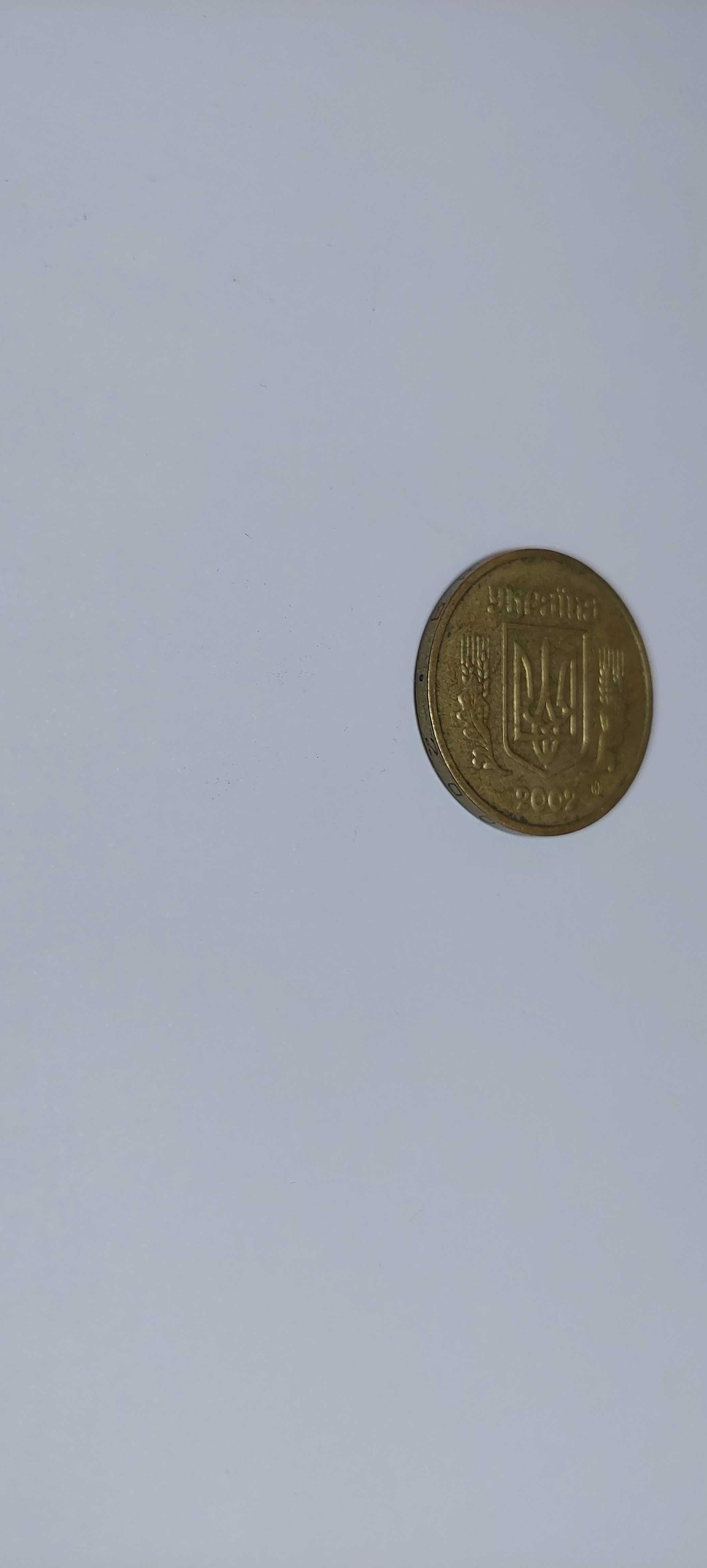 Монета 1 гривня 2002 року