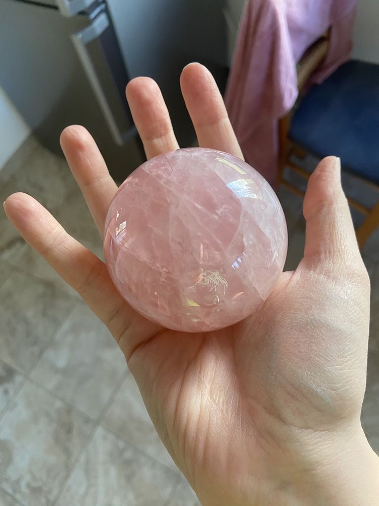 Kula kwarc różowy 6,6cm