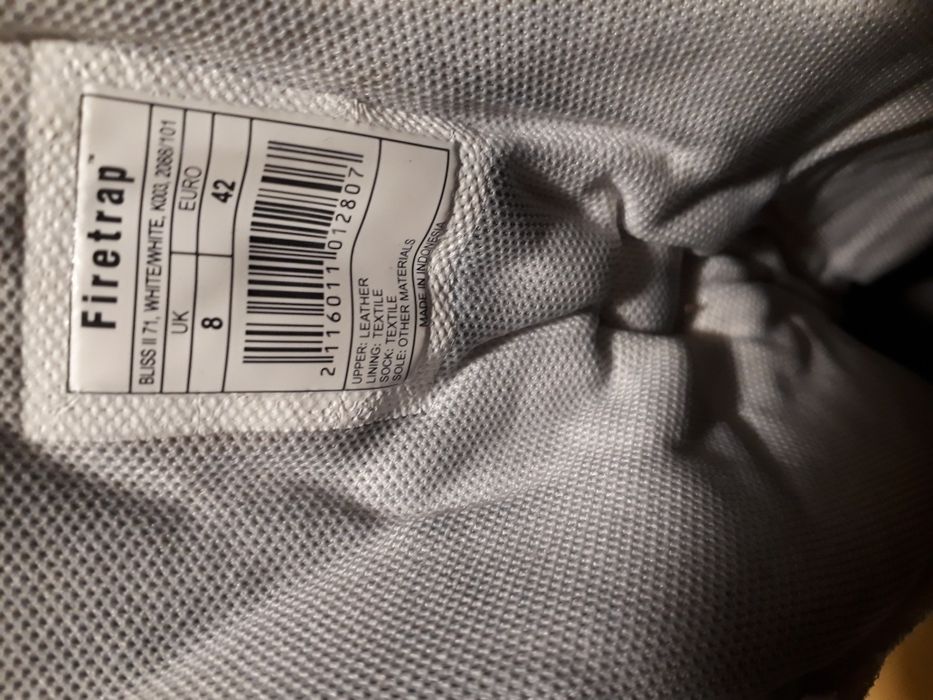 Кроссовки кожа высок ст.27.5см Индонезия