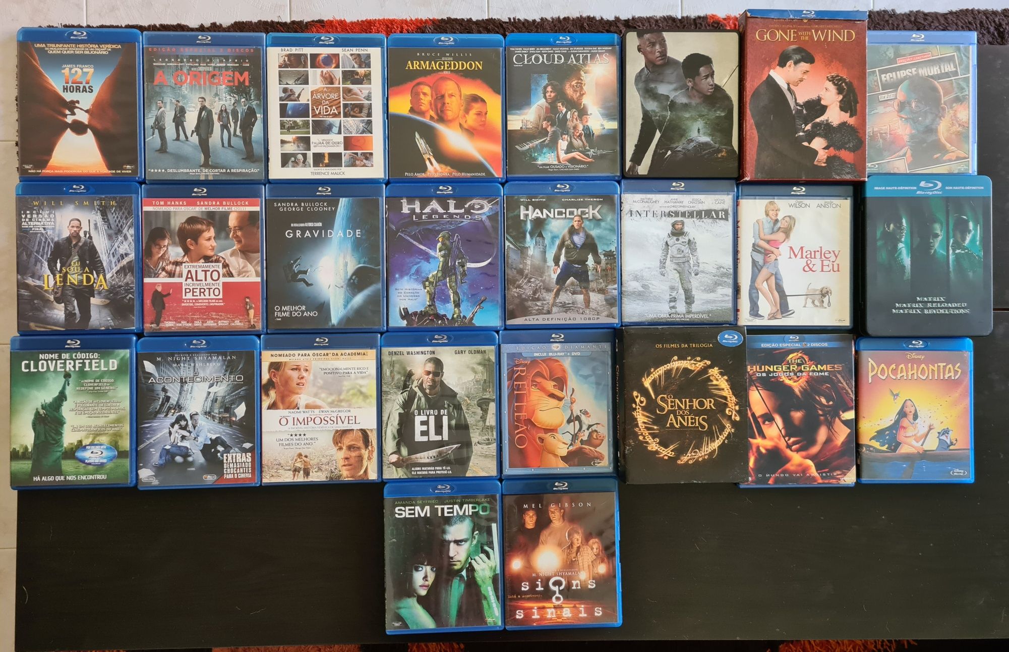 Lote 14 Filmes Blu-Ray (Vendo também individualmente)