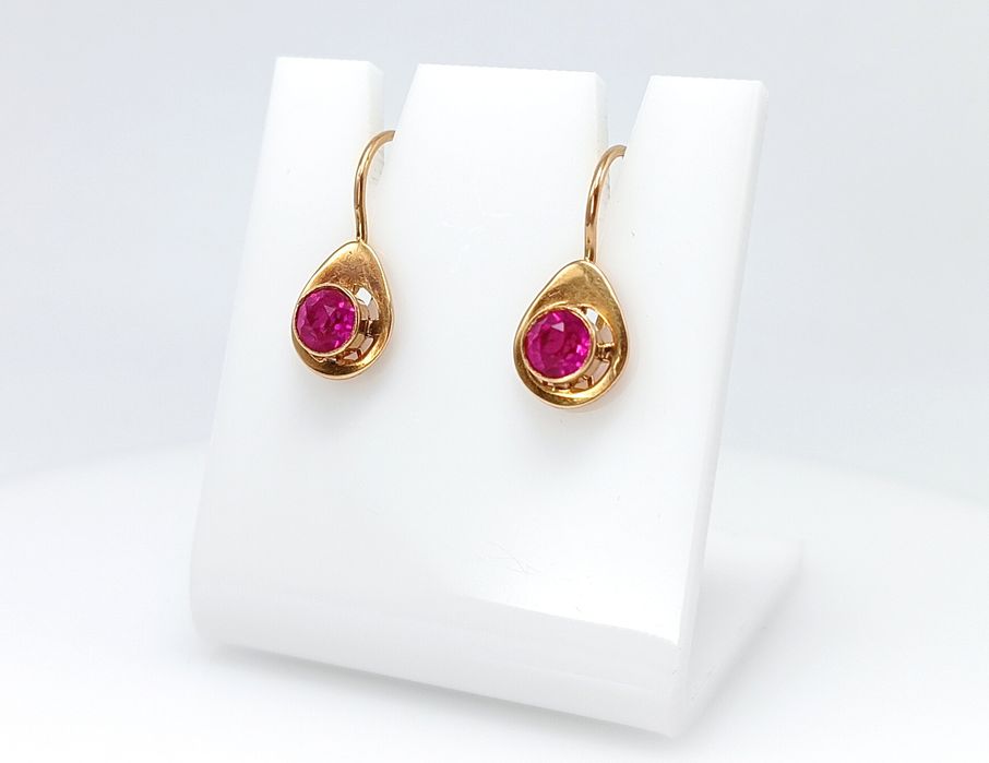 Золотые серьги 583 СССР