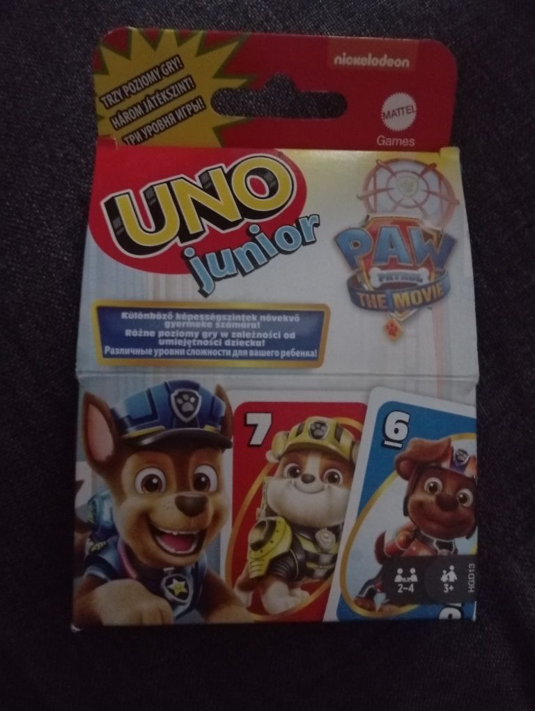 Gra uno junior psi patrol