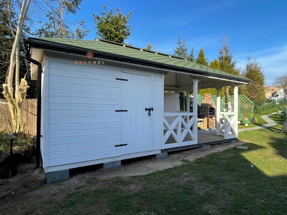 domek narzędziowy, altanka 2w1 , altanki, wiaty, altany, 6x3 domek