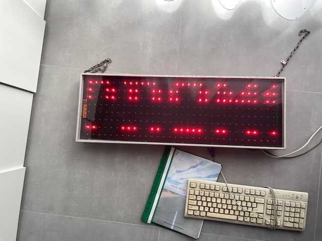 Tablica reklamowa LED - świetlna, wyświetlacz