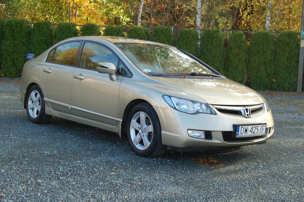 Honda Civic VIII 1.8 Ben. 140KM Salon Polska 1 Właściciel od Nowości