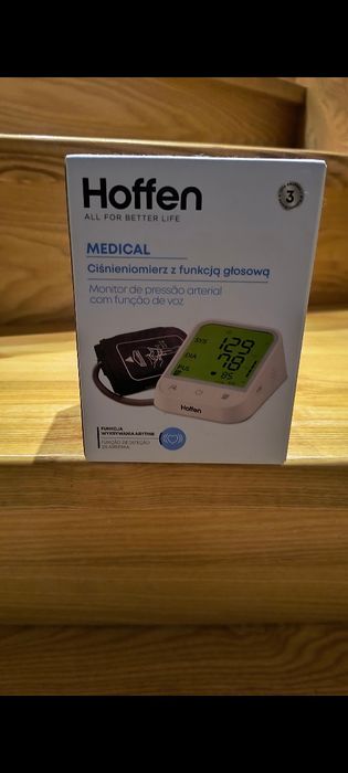 Ciśnieniomierz naramienny z funkcją głosową automatyczny NOWY Hoffen