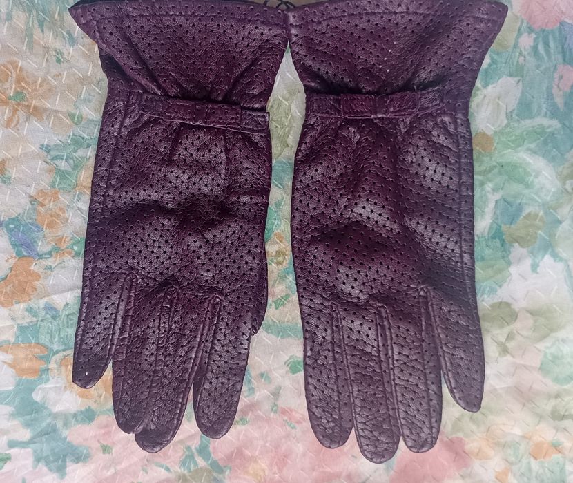 Шкіряні рукавички C&A