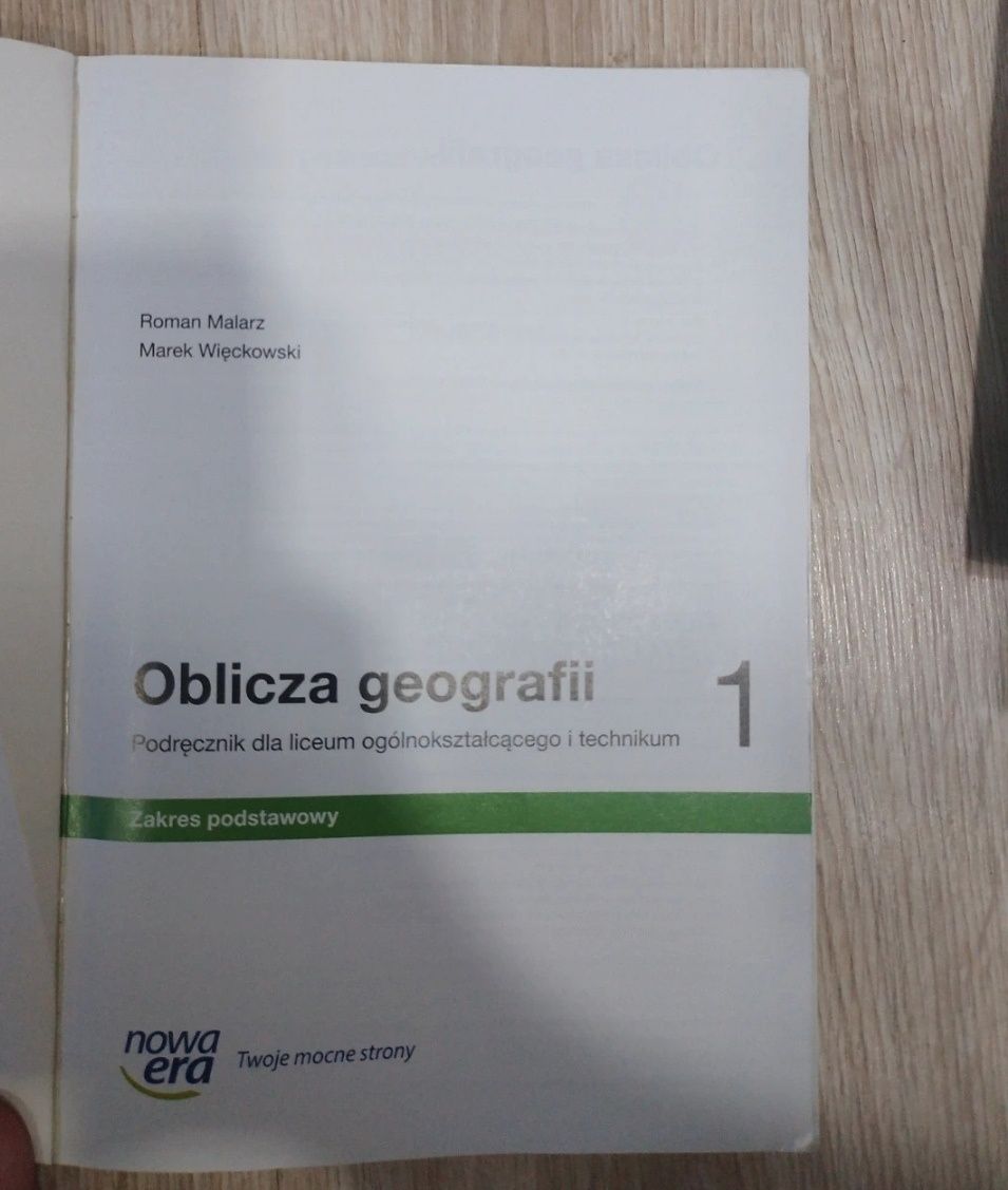 Sprzedam podręcznik Oblicza geografii 1 do Liceum i Technikum