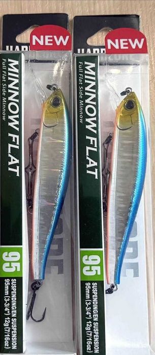 Japońskie Woblery DUEL Hardcore Minnow Flat 95SP Szczupak Twitching