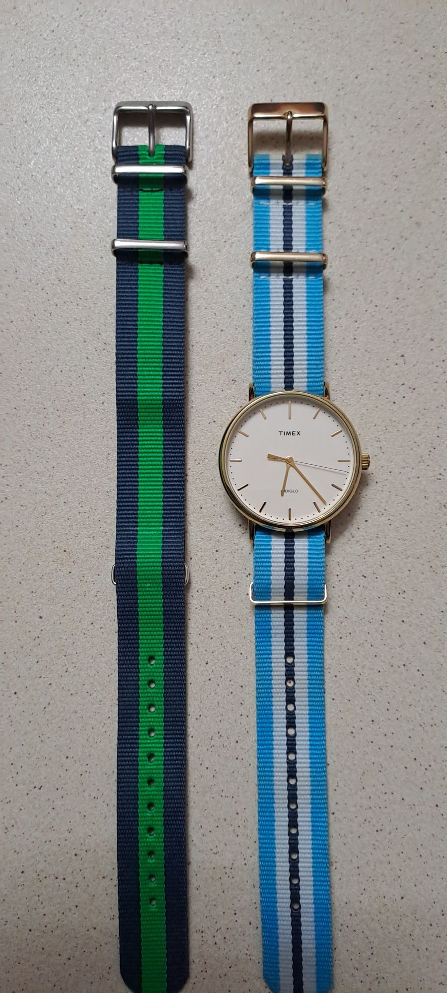 Sprzedam zegarek Timex Weekender stan idealny drugi pasek gratis