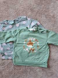 Bluzy bawełniane dla niemowlaka R. 74