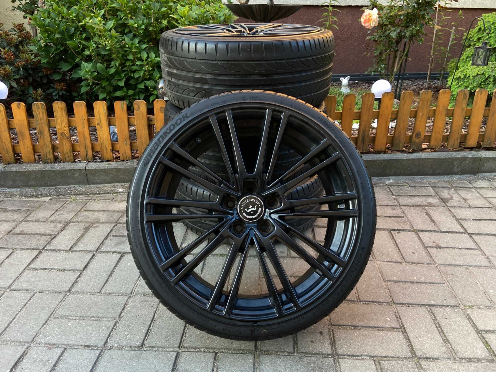Alufelgi Felgi Audi VW SEAT SKODA 19 cali 5x112 CZARNE Golf Leon A3 A4