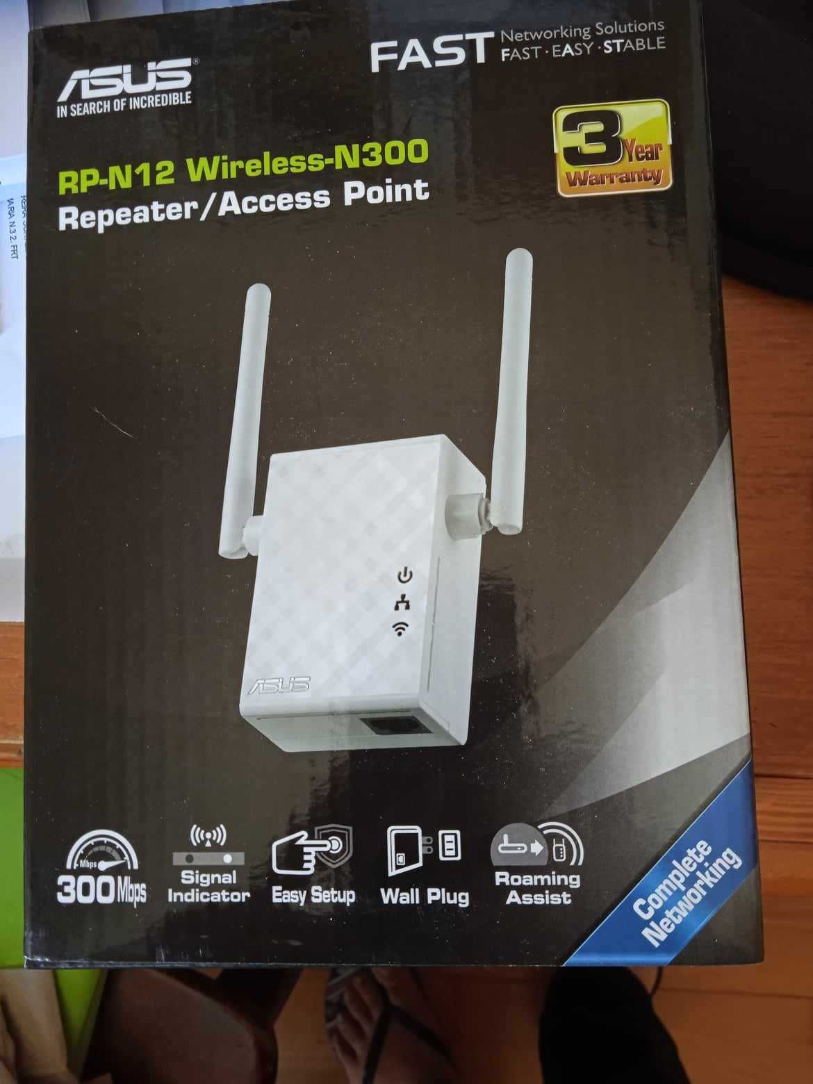 RP-N12 Wireless-N300 Repeater/Access Point