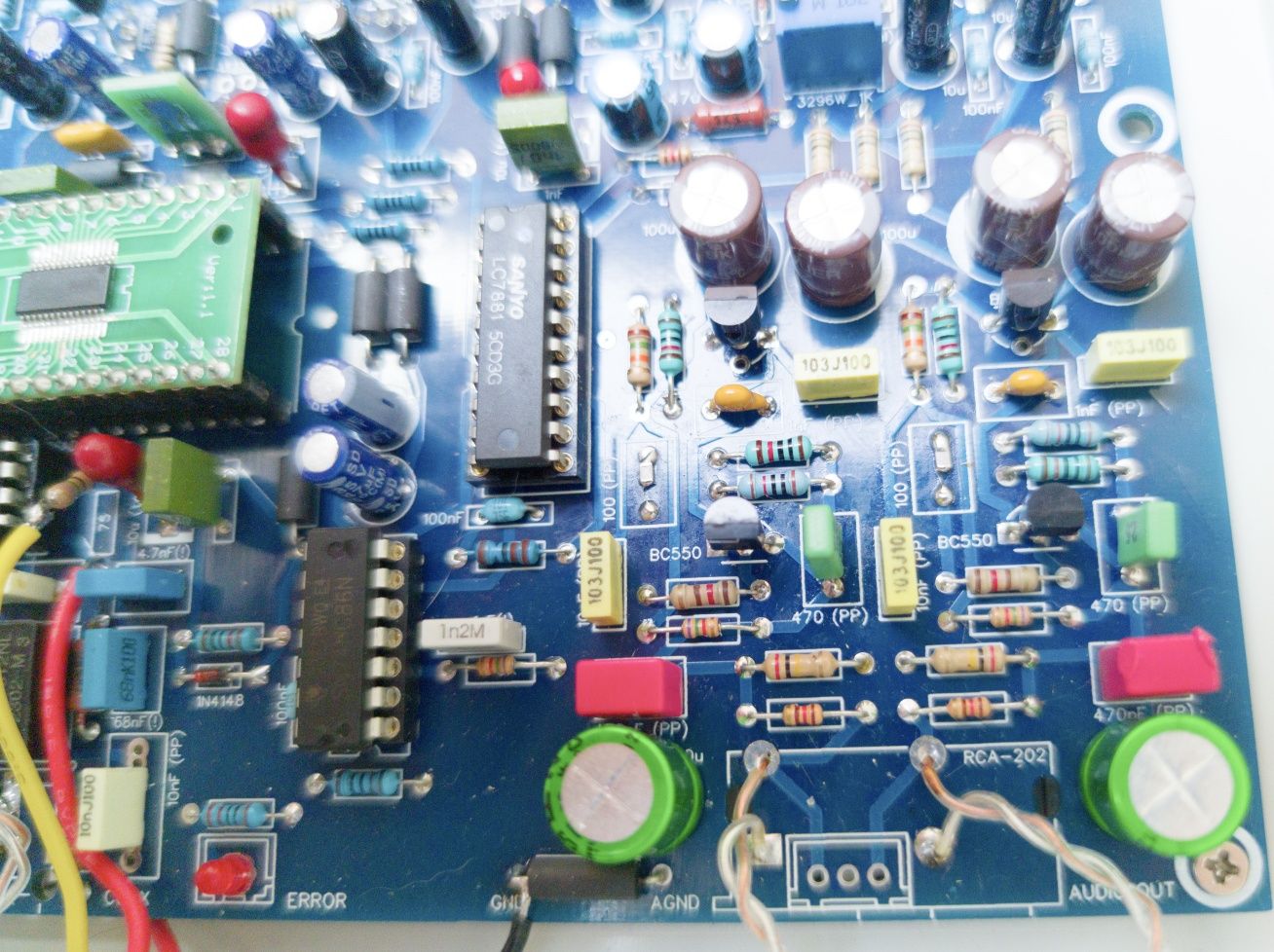 Мультибітний R2R ЦАП LC7881 USB 32bit/48khz HI-RES звукова карта DAC