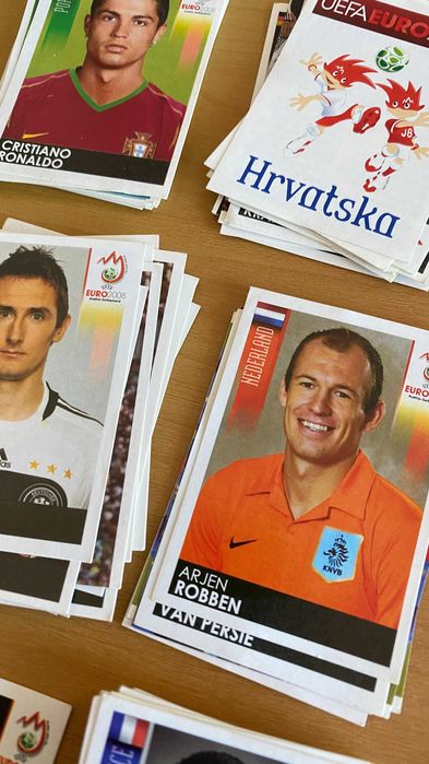 Cromos Euro Áustria-Suíça 2008