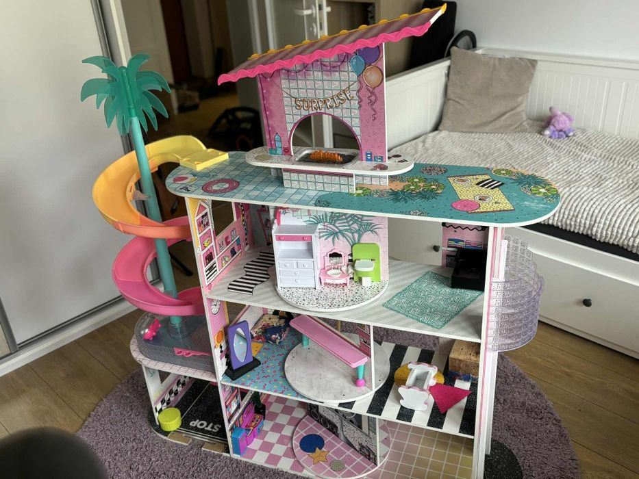 Duży dom domek LOL suprise barbie