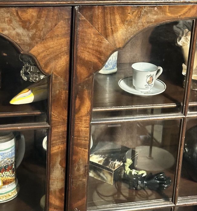 Vitrine inglesa classica  ( marca  da fabrica )