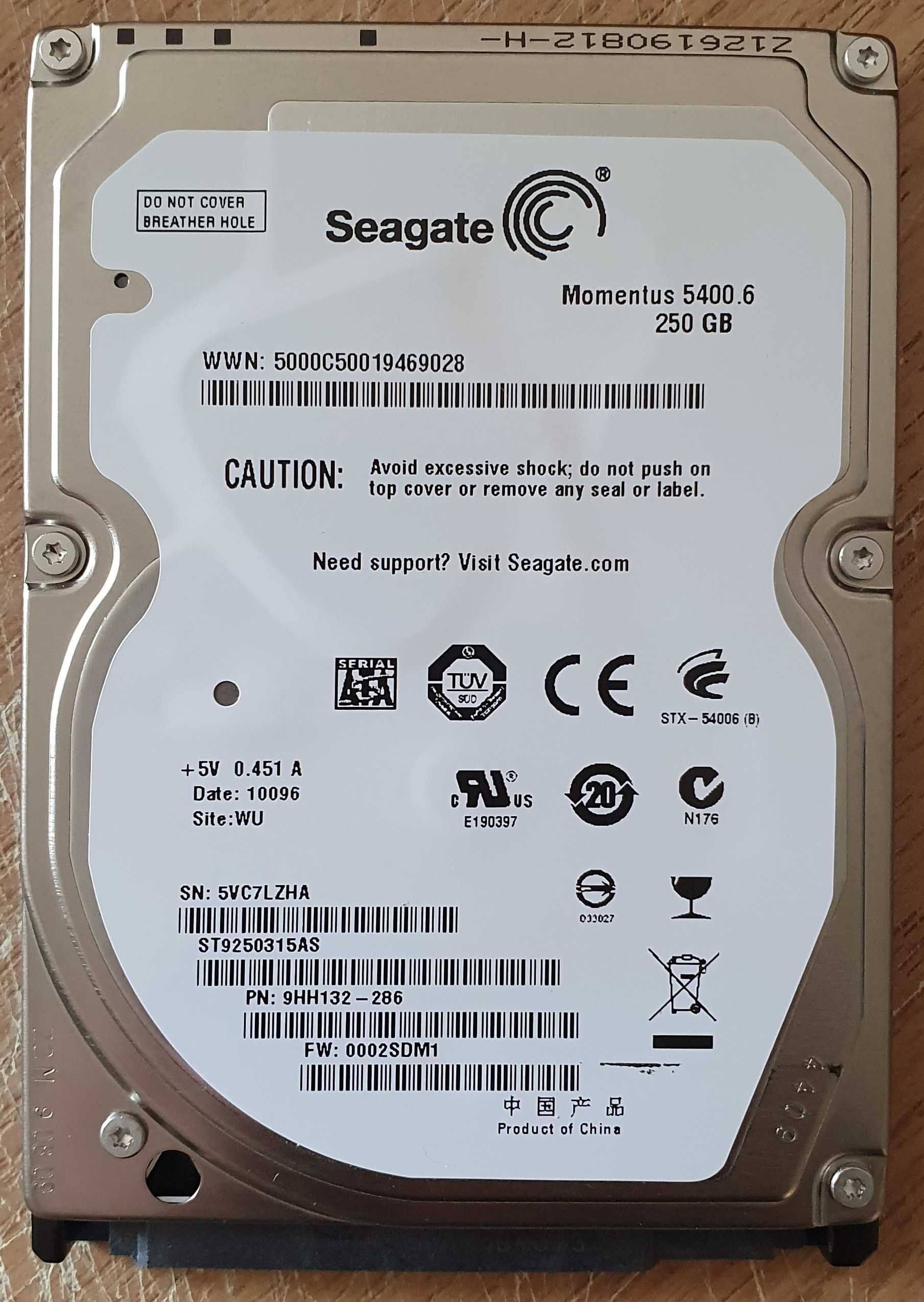 Жесткий диск HDD 2,5" 3,5" 250Gb 500Gb 2Tb