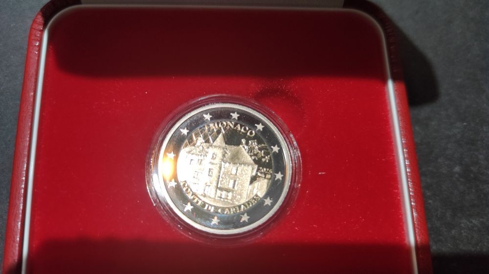Moeda 2€ Mónaco 2025