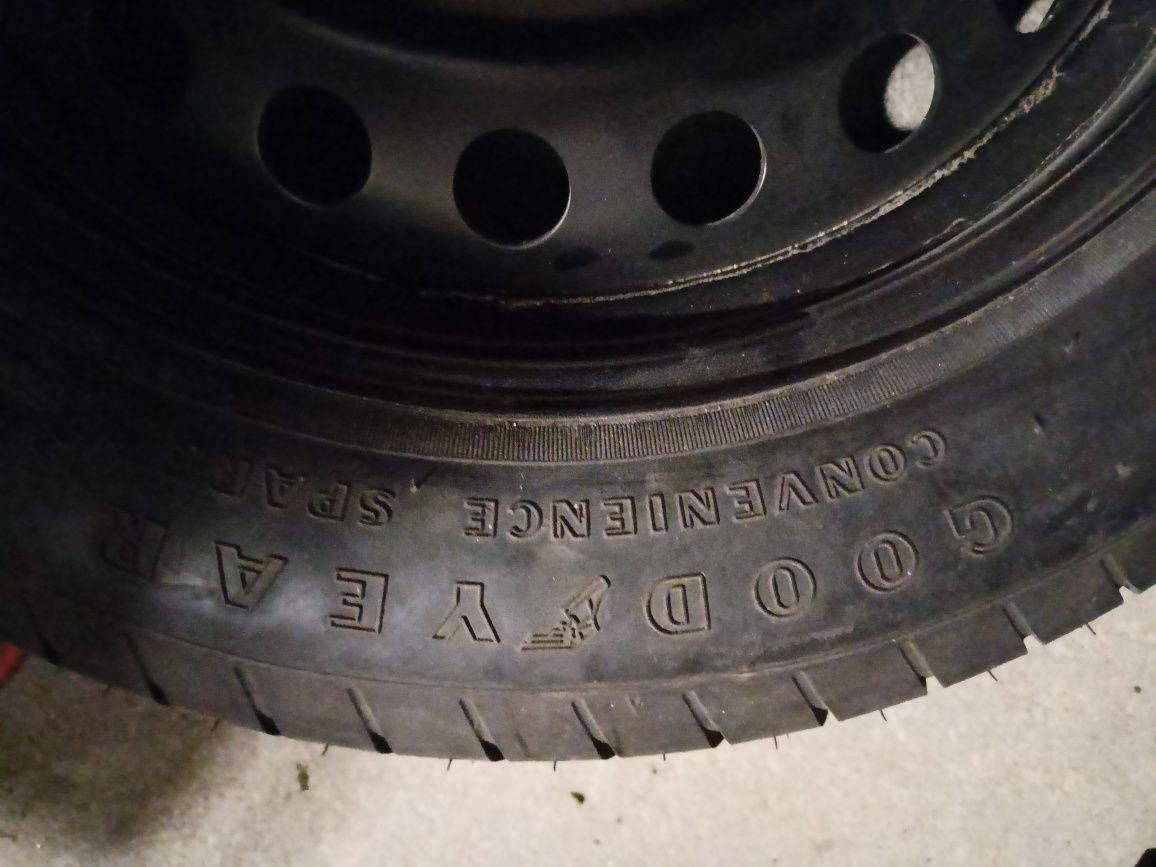 Koło dojazdowe Mondeo Volvo 5x108. T 125/85 R16