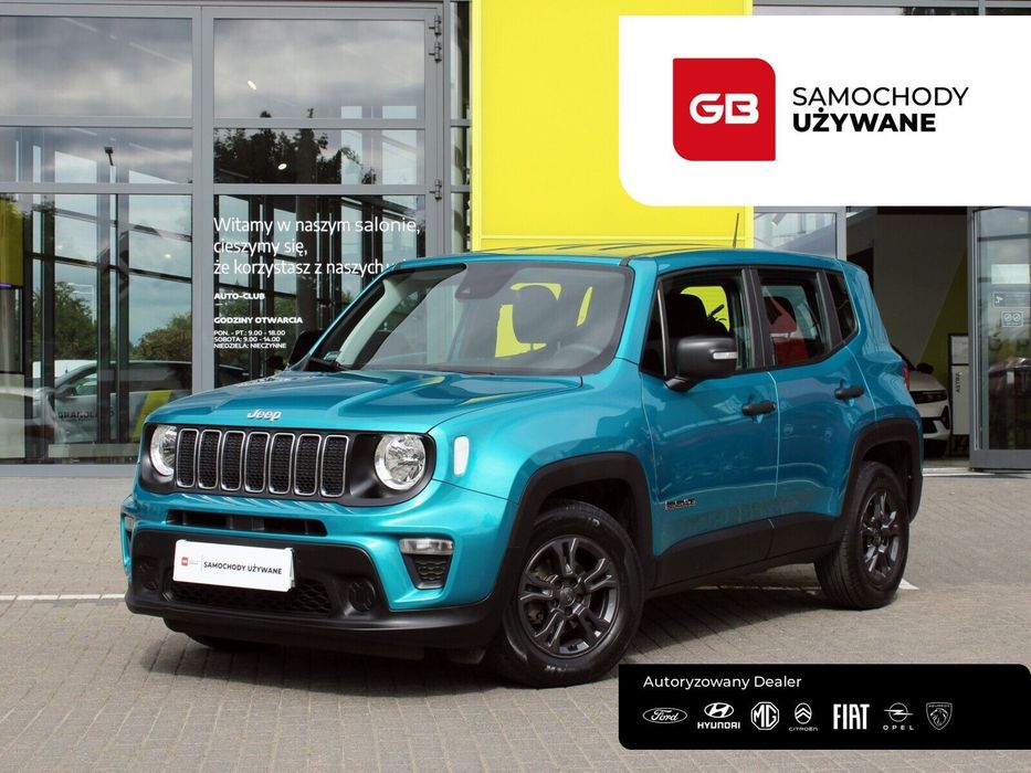Jeep Renegade 1.0 GSE T3 Turbo 120KM SPORT Uconnect SalonPL SerwisASO FVmarża