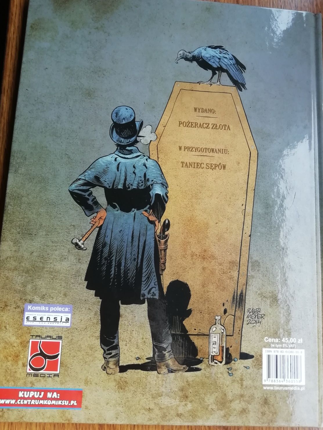 Komiks Undertaker pożeracz złota t.1 bdb stan.