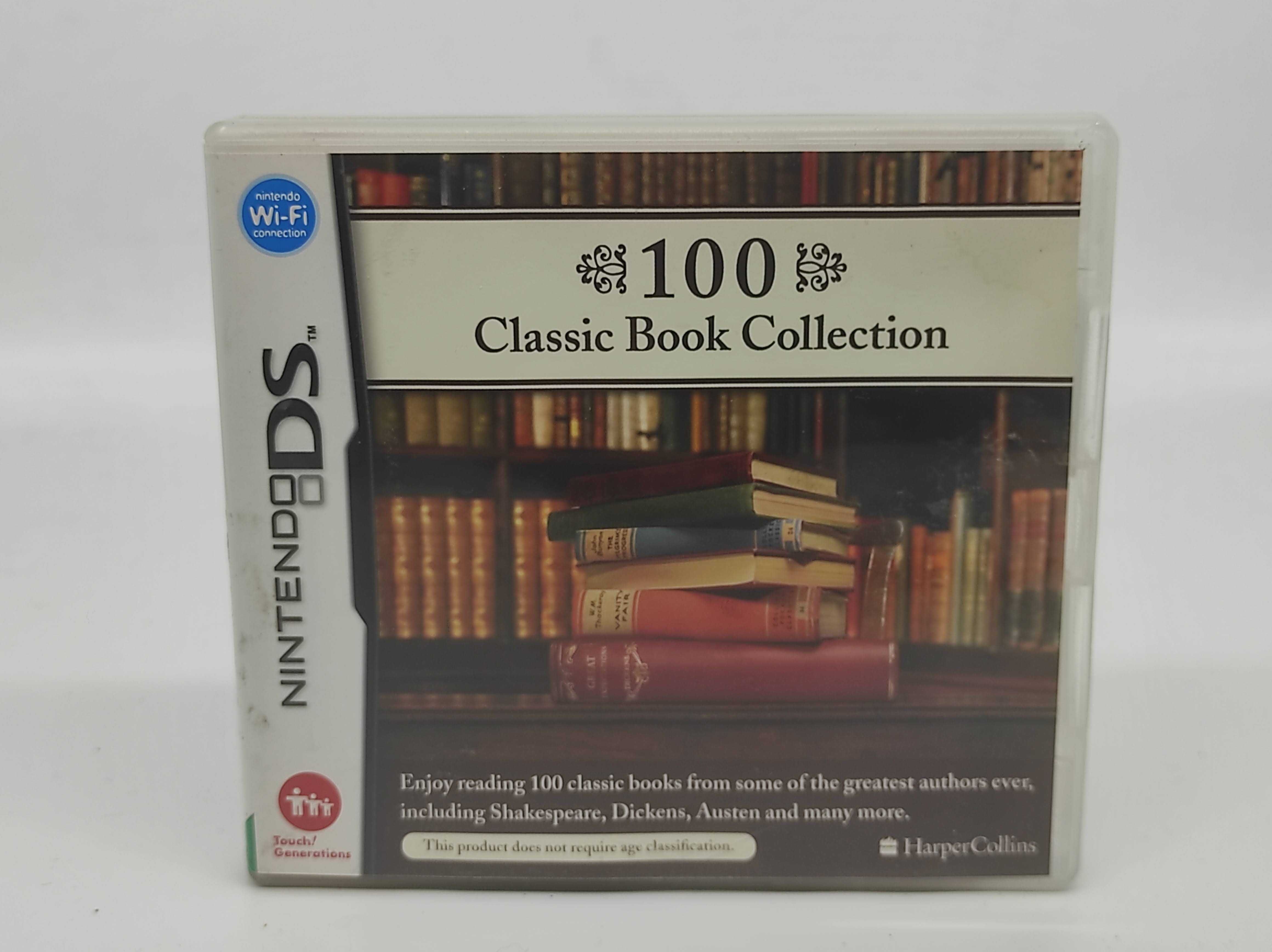 Gra Nintendo DS zestaw 100 klasycznych książek